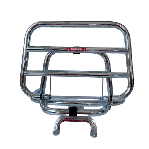 Lambretta Rear Car. Fold - Chrome - X